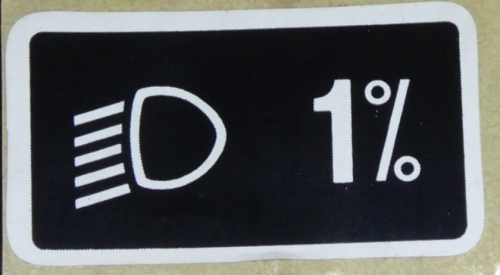 12856480 Naklejka świateł