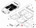 156119506 Śruba pokrywy BCM Alfa Romeo Giulia Stelvio